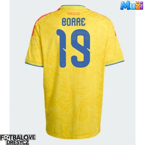 Kolumbie Rafael Santos Borre #19 Domácí Dres MS 2026 Krátký Rukáv